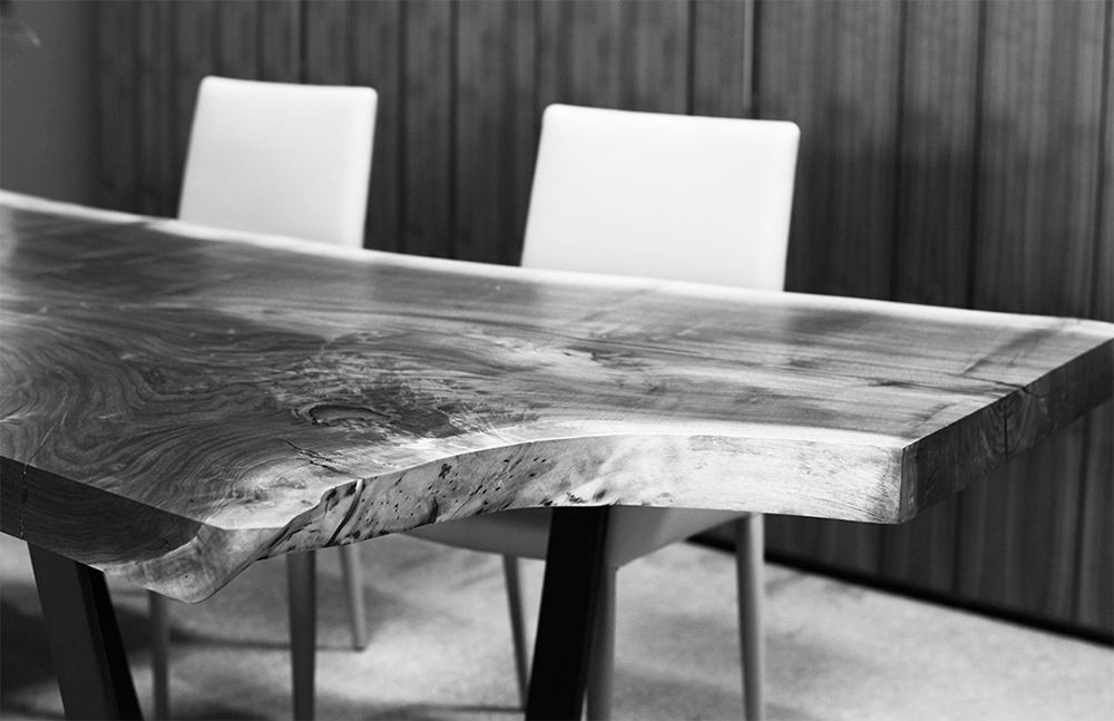 Live edge conference table by Original Timber Co.